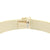 Omega Chain Choker Necklace Yellow Gold