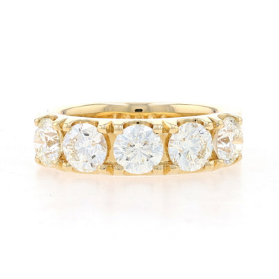 2.65ctw Diamond Band Yellow Gold