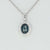 London Blue Topaz & Diamond Necklace