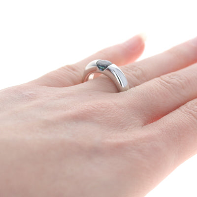 .88ct Sapphire Ring White Gold