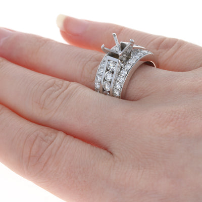 Semi-Mount All-In-One Engagement Ring