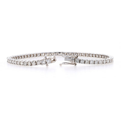 4.29ctw Diamond Bracelet White Gold