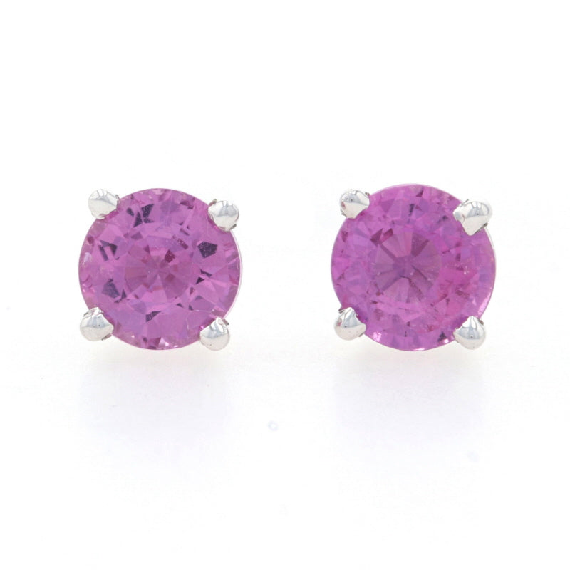 Classic Tiny Pink Sapphire Earring Charms TSC26S21-PS-WD-Y