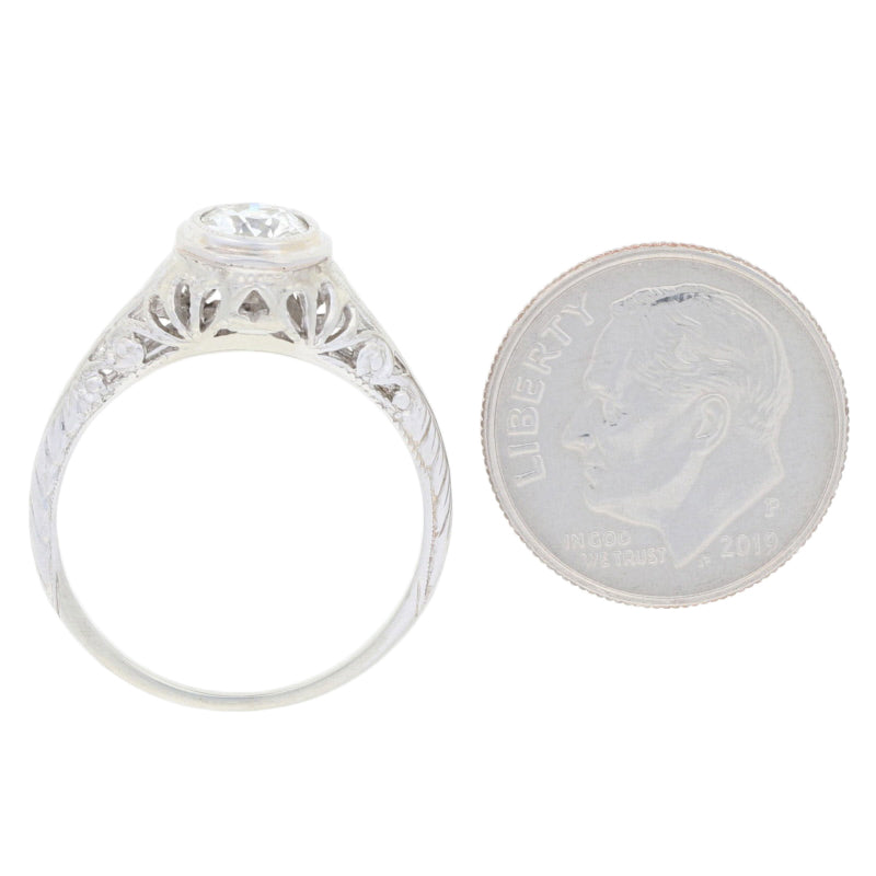 .56ct Art Deco Engagement Ring