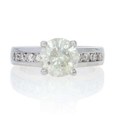 2.53ct Diamond Engagement Ring White Gold