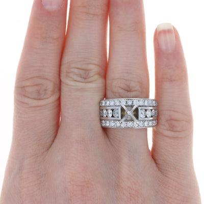 Semi-Mount All-In-One Engagement Ring