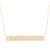 Diamond-Accented Engraveable Bar Necklace
