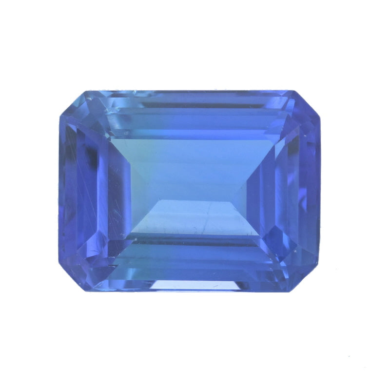 9.82ct Loose Tanzanite GIA Emerald Cut