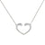 Tiffany & Co. Tenderness Heart Necklace Sterling Silver