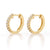 .24ctw Diamond Earrings Yellow Gold