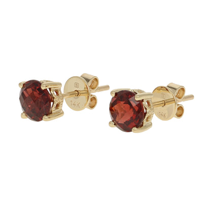 Garnet Earrings 2.36ctw