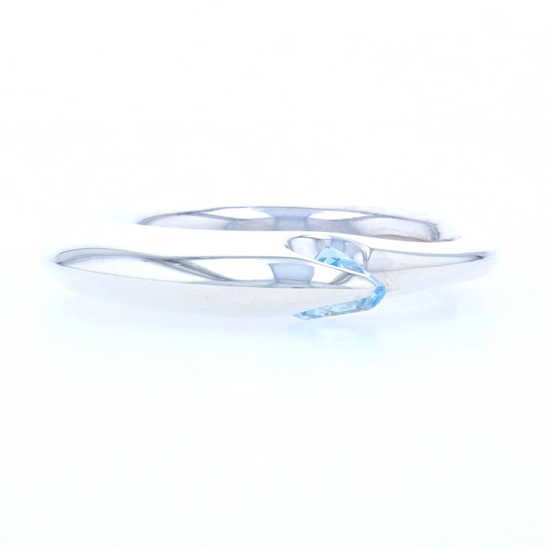 Sterling Silver Blue Topaz Ring