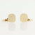 Men's Gold Cufflinks