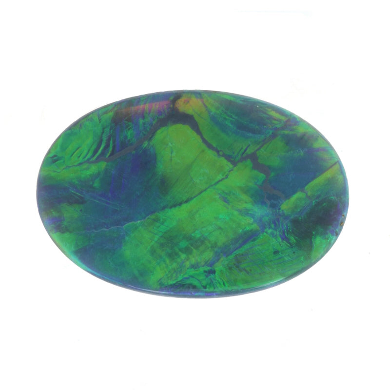6.89ct Loose Opal Oval GIA