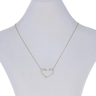 Tiffany & Co. Tenderness Heart Necklace Sterling Silver