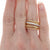 David Yurman Crossover .18ctw Diamond Ring Yellow Gold