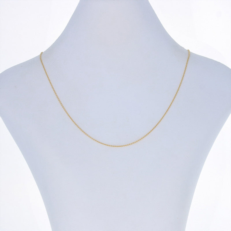 Cable Chain Necklace 18"