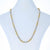 Roberto Coin Two Tone Wheat Chain Necklace