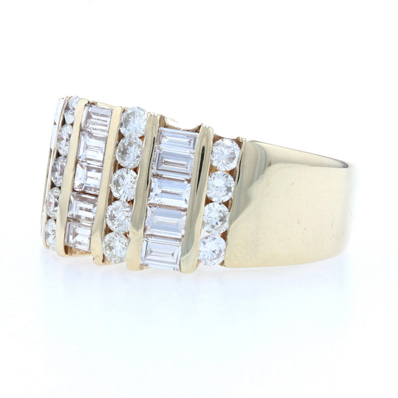 2.40ctw Diamond Ring Yellow Gold