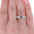 Semi-Mount Diamond Accented Engagement Ring .75ctw