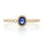 .47ct Sapphire & Diamond Ring Yellow Gold