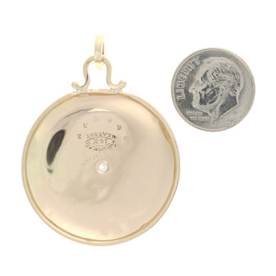Diamond Pendant Yellow Gold