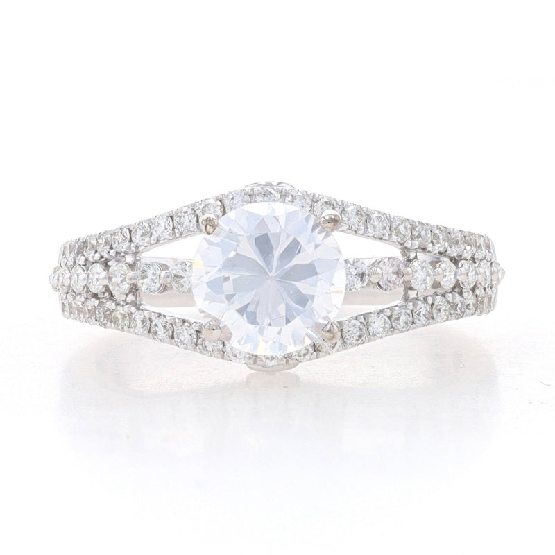 .57ctw Diamond Ring White Gold