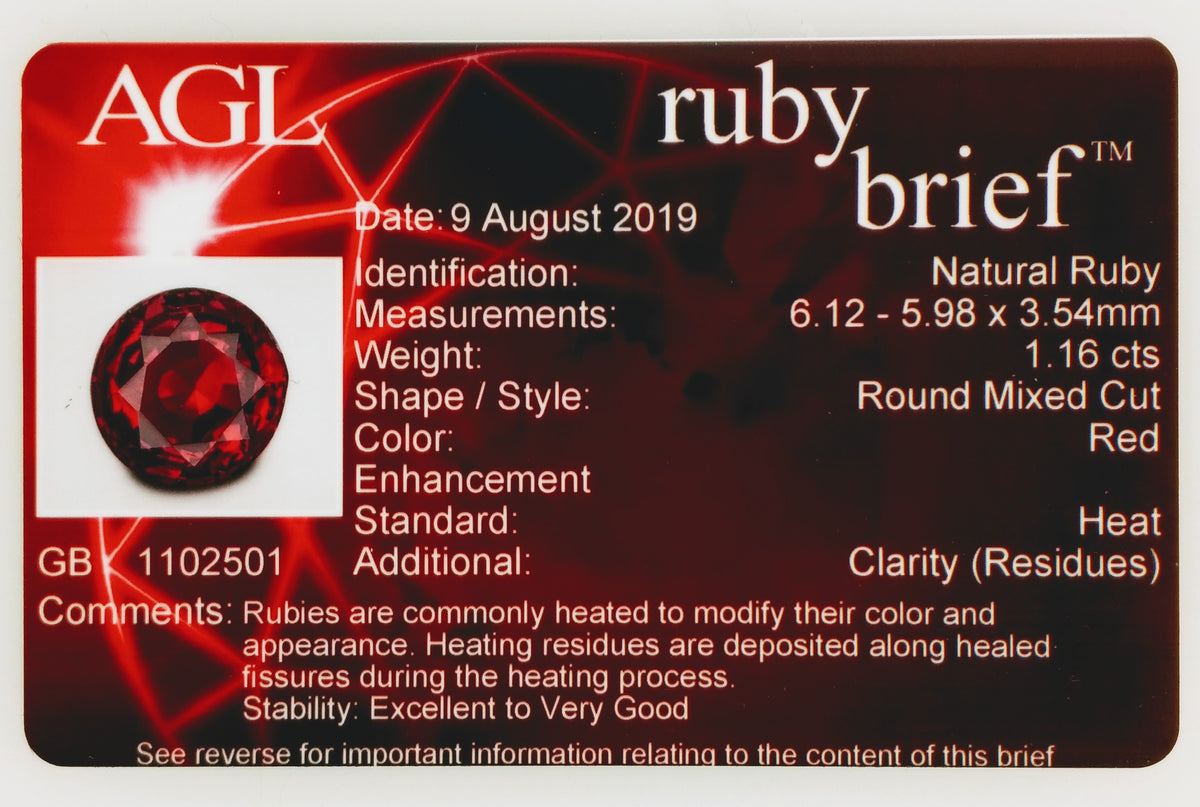 Ruby & Diamond Ring 3.26ctw