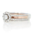 .77ctw Diamond Engagement Ring & Wedding Band White Gold