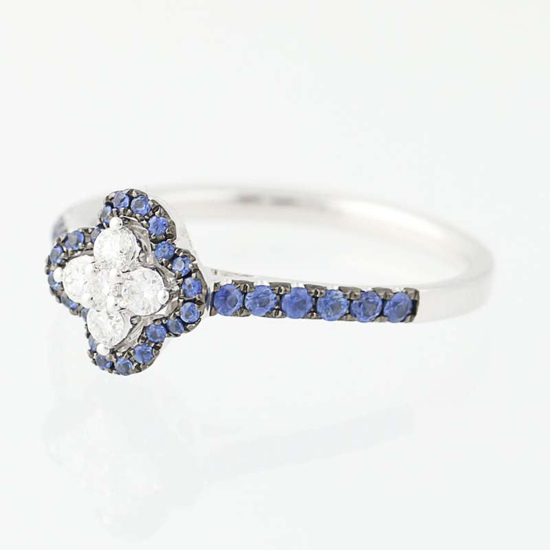 Sapphire & Diamond Ring .39ctw