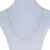 Diamond Cut Cable Chain Necklace Yellow Gold