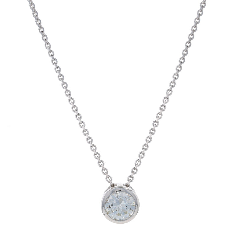 .52ct Diamond Pendant Necklace White Gold