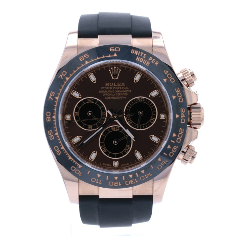 Rolex Cosmograph Daytona Men's Wristwatch 116515LN 18k Gold 2020