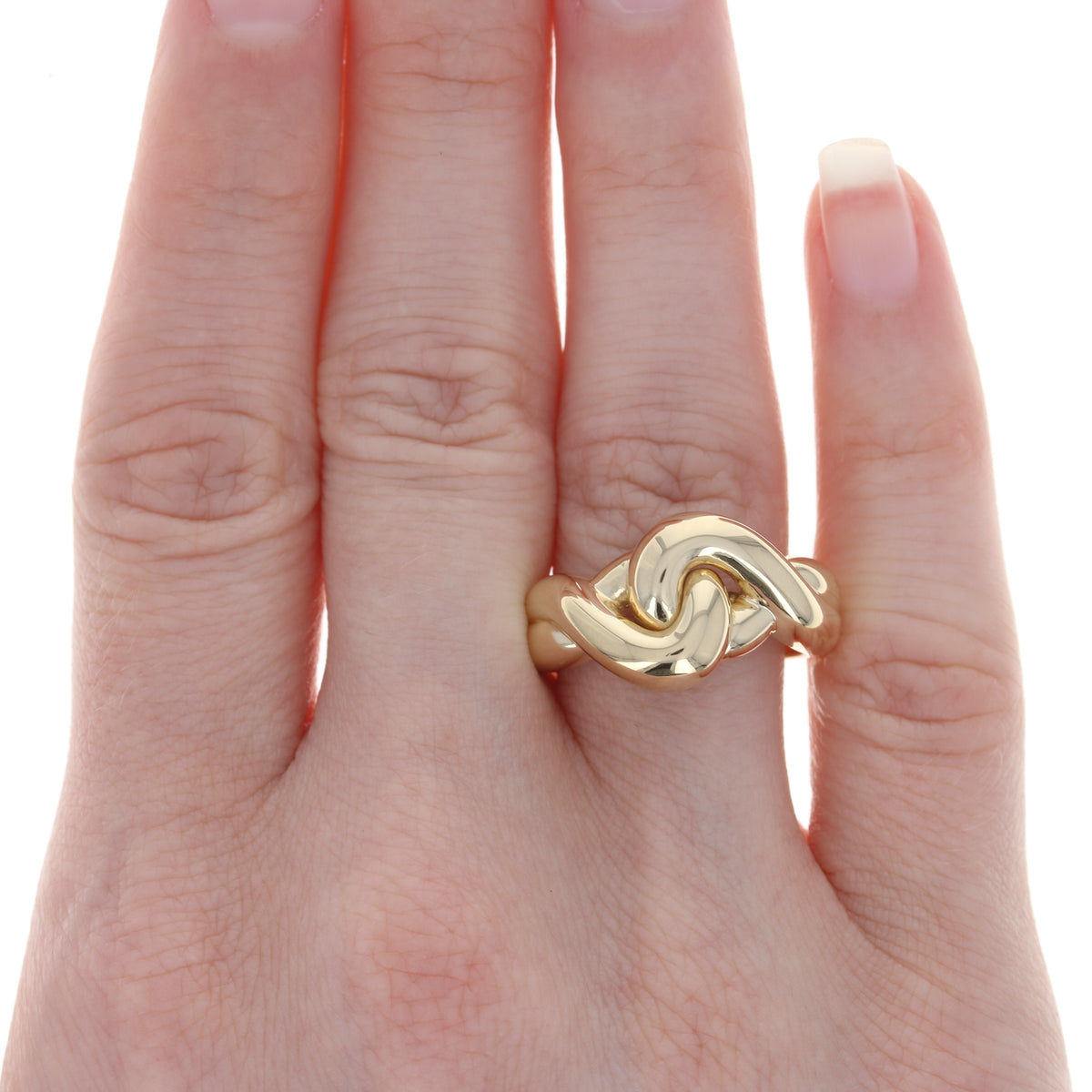 Love Knot Ring Yellow Gold