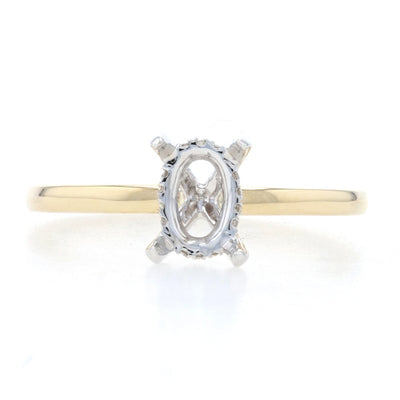 Semi-Mount Ring Yellow Gold