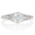 .96ct Diamond Art Deco Engagement Ring