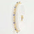 Sapphire Link Bracelet 6 3/4" 1.20ctw