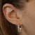 1.49ctw Diamond Earrings White Gold