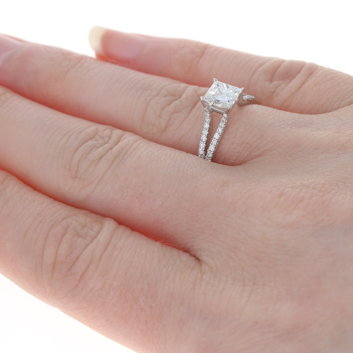 Diamond Engagement Ring  1.24ctw