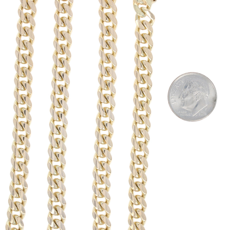 Cuban Curb Chain Necklace 26 1/2"