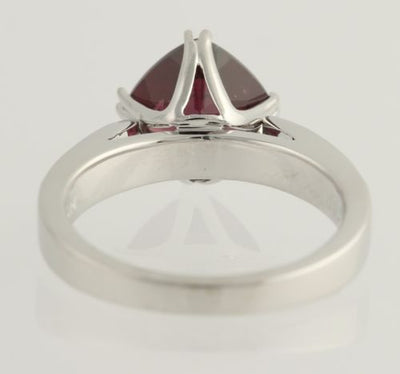 Rhodolite Garnet & Diamond Cocktail Ring-