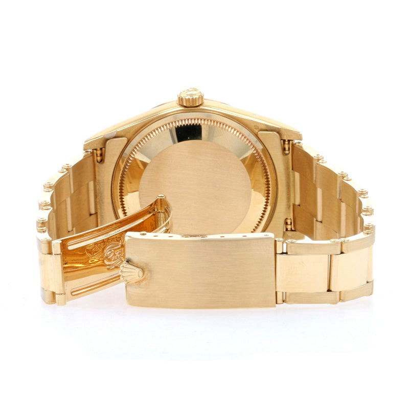 Rolex Oyster Perpetual Date 36mm Men's Wristwatch 15238 Yellow Gold