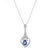 .54ct Sapphire & Diamond Necklace White Gold