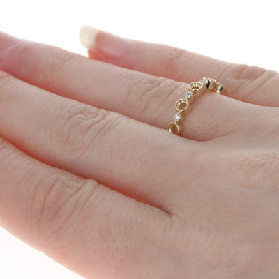 Semi-Mount Ring Yellow Gold