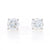 1.45ctw Diamond Earrings White Gold