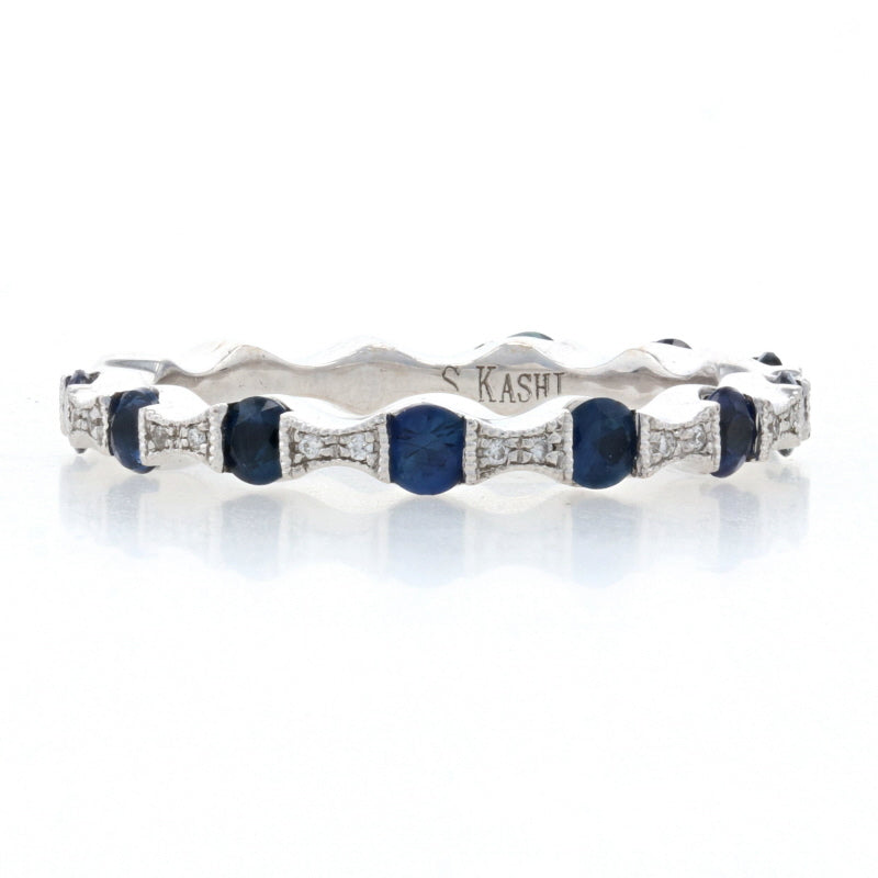 Sapphire & Diamond Ring  .78ctw