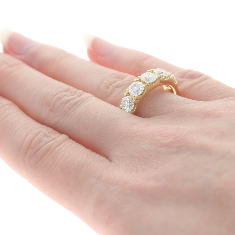 2.65ctw Diamond Band Yellow Gold