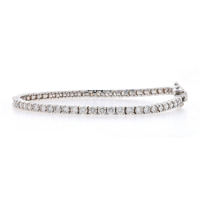 4.29ctw Diamond Bracelet White Gold
