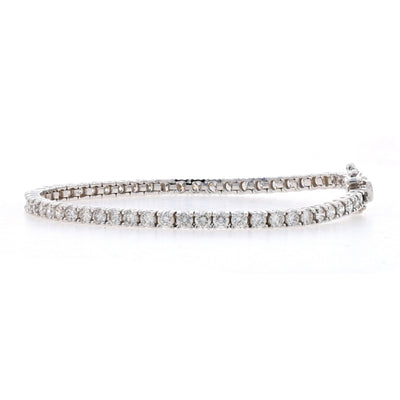 4.29ctw Diamond Bracelet White Gold