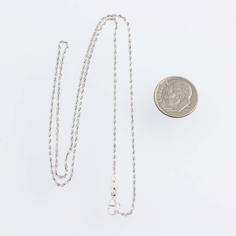 Rope Chain Necklace 18"